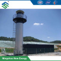 Biogas Torch for Environmental Protection and Biogas Plant